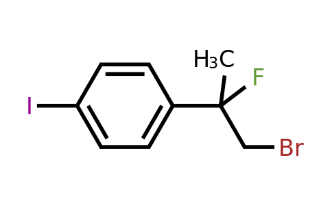 865101-46-8 | 1-(1-Bromo-2-fluoropropan-2-yl)-4-iodobenzene