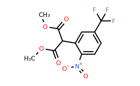 866039-51-2 | Dimethyl 2-(2-nitro-5-(trifluoromethyl)phenyl)malonate