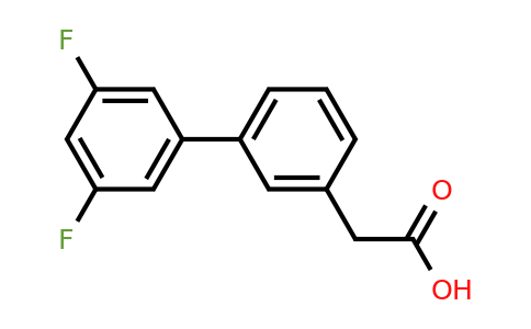 866108-77-2 | 2-(3',5'-Difluoro-[1,1'-biphenyl]-3-yl)acetic acid