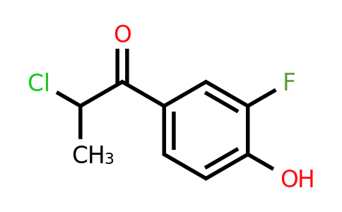 86615-79-4 | 2-Chloro-3'-fluoro-4'-hydroxypropiophenone