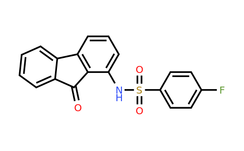 866155-10-4 | 4-Fluoro-N-(9-oxo-9H-fluoren-1-yl)benzenesulfonamide