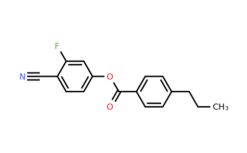 86776-51-4 | 4-Cyano-3-fluorophenyl 4-propylbenzoate