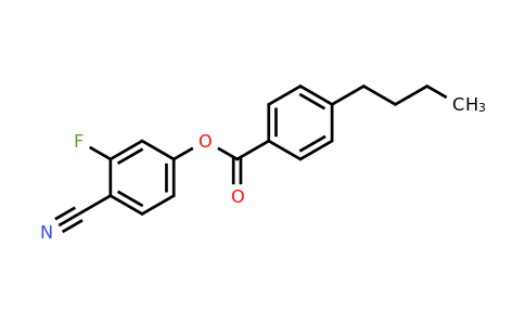 86776-52-5 | 4-Cyano-3-fluorophenyl 4-butylbenzoate