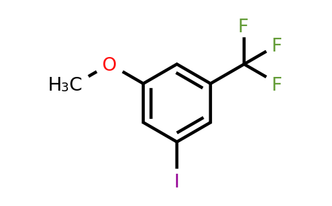 868167-60-6 | 1-Iodo-3-methoxy-5-(trifluoromethyl)benzene