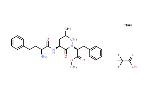 868539-99-5 | (S)-Methyl 2-((S)-2-((S)-2-amino-4-phenylbutanamido)-4-methylpentanamido)-3-phenylpropanoate 2,2,2-trifluoroacetate