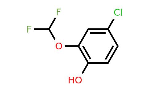 869088-27-7 | 4-Chloro-2-(difluoromethoxy)phenol
