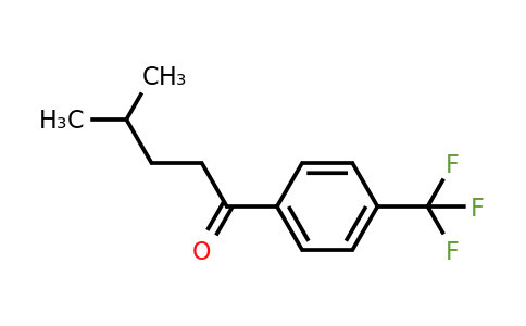 869318-90-1 | 4-Methyl-1-[4-(trifluoromethyl)phenyl]pentan-1-one