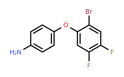 869676-91-5 | 4-(2-Bromo-4,5-difluorophenoxy)aniline