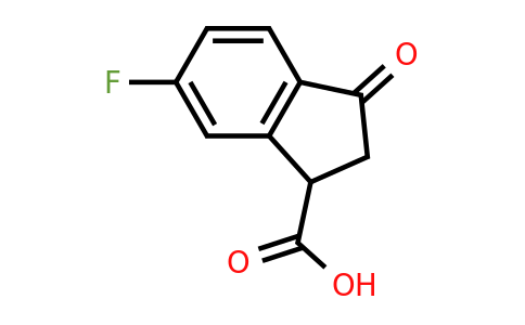 869722-94-1 | 6-Fluoro-3-oxo-2,3-dihydro-1H-indene-1-carboxylic acid