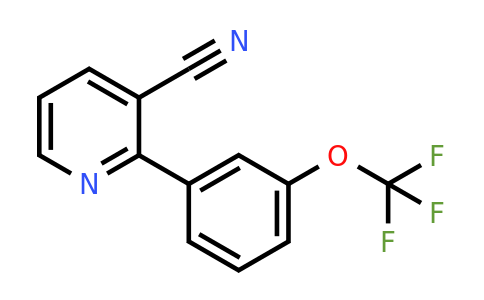 870064-65-6 | 2-(3-(Trifluoromethoxy)phenyl)nicotinonitrile