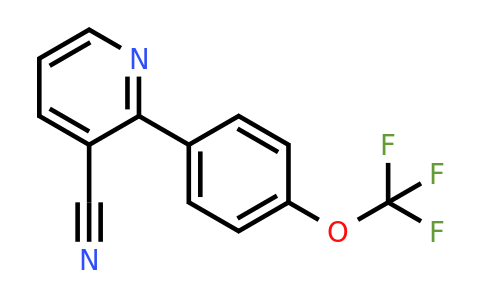 870064-77-0 | 2-(4-(Trifluoromethoxy)phenyl)nicotinonitrile