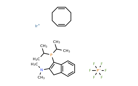 870077-94-4 | 3-Di-i-propylphosphino-2-(N,N-dimethylamino)-1H-indene(1,5-cyclooctadiene)iridium(I) hexafluorophosphate
