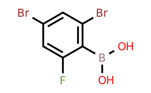 870778-96-4 | (2,4-Dibromo-6-fluoro-phenyl)boronic acid