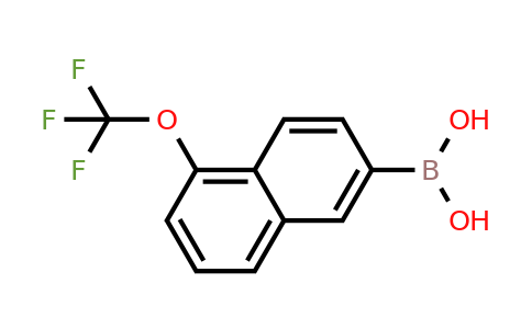 870822-74-5 | 1-(Trifluoromethoxy)naphthalene-6-boronic acid