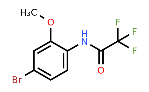 870838-52-1 | N-(4-Bromo-2-methoxyphenyl)-2,2,2-trifluoroacetamide