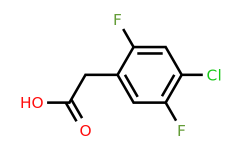 871035-61-9 | 4-Chloro-2,5-difluorophenylacetic acid