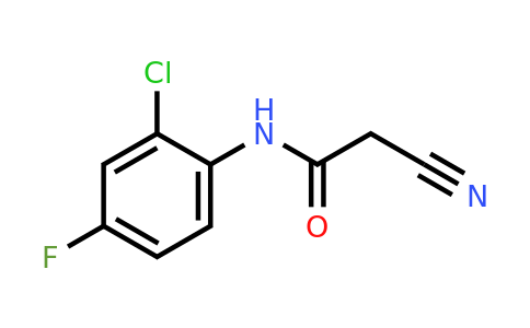 87165-23-9 | N-(2-Chloro-4-fluorophenyl)-2-cyanoacetamide