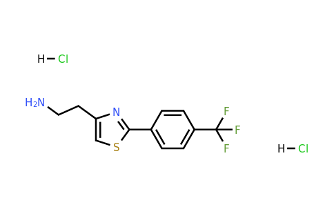 871689-43-9 | 2-(2-(4-(Trifluoromethyl)phenyl)thiazol-4-yl)ethanamine dihydrochloride