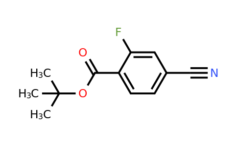 872018-02-5 | tert-Butyl 4-cyano-2-fluorobenzoate