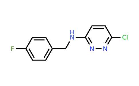 872102-12-0 | N-(4-Fluorobenzyl)-6-chloropyridazin-3-amine