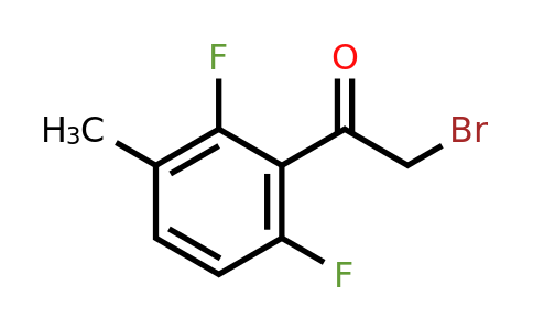 872166-72-8 | 2',6'-Difluoro-3'-methylphenacyl bromide