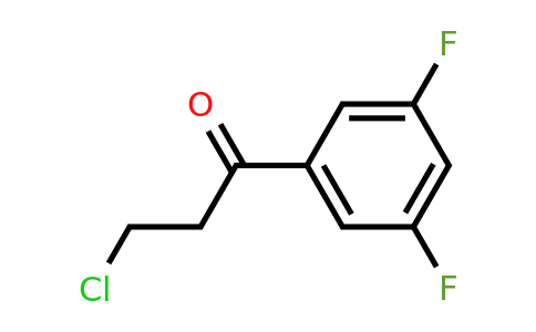 872850-57-2 | 3-Chloro-3',5'-difluoropropiophenone