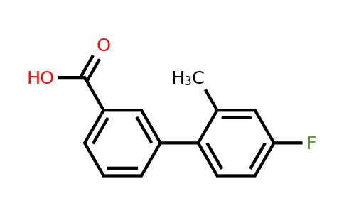 874133-65-0 | 3-(4-Fluoro-2-methylphenyl)benzoic acid