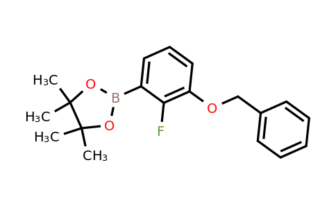 874152-84-8 | 2-(3-(Benzyloxy)-2-fluorophenyl)-4,4,5,5-tetramethyl-1,3,2-dioxaborolane