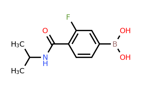 3-Fluoro-4-(isopropylcarbamoyl)benzeneboronic acid
