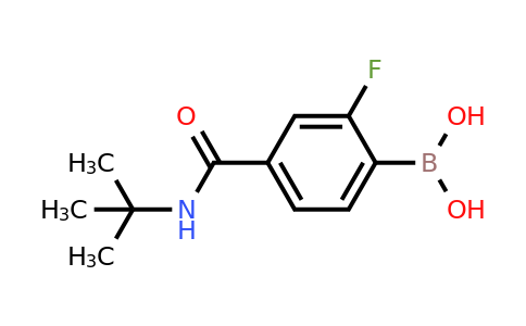 874289-35-7 | (4-(tert-Butylcarbamoyl)-2-fluorophenyl)boronic acid