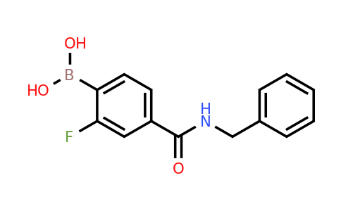874289-36-8 | (4-(Benzylcarbamoyl)-2-fluorophenyl)boronic acid