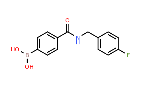 874460-12-5 | (4-((4-Fluorobenzyl)carbamoyl)phenyl)boronic acid