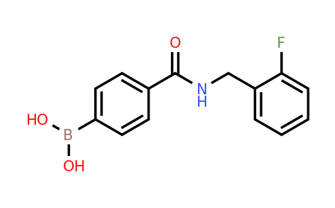 874460-14-7 | (4-((2-Fluorobenzyl)carbamoyl)phenyl)boronic acid