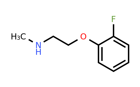 874623-48-0 | 2-(2-Fluorophenoxy)-N-methylethanamine