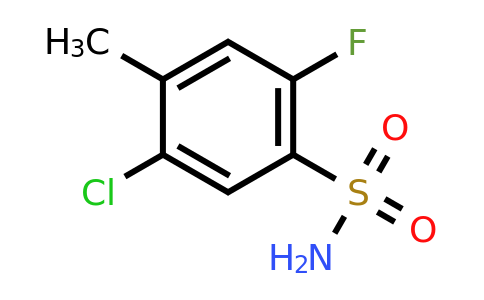 874801-54-4 | 5-Chloro-2-fluoro-4-methylbenzenesulfonamide