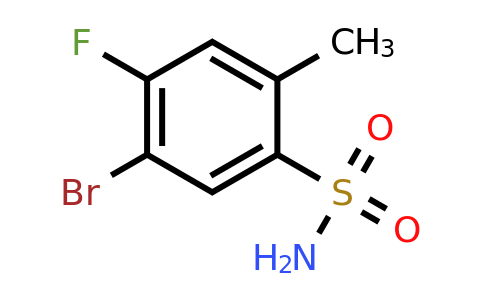 874804-13-4 | 5-Bromo-4-fluoro-2-methylbenzenesulfonamide
