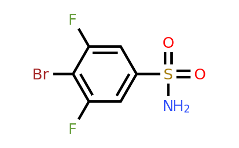 874804-20-3 | 4-Bromo-3.5-difluorobenzenesulfonamide