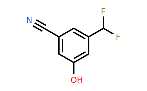 874974-85-3 | 3-(Difluoromethyl)-5-hydroxybenzonitrile