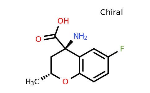 875312-64-4 | (2R,4R)-4-Amino-6-fluoro-2-methylchroman-4-carboxylic acid