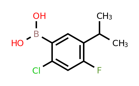 875550-94-0 | (2-Chloro-4-fluoro-5-isopropylphenyl)boronic acid
