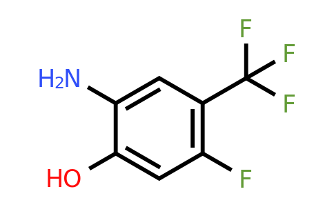 875583-80-5 | 4-Fluoro-2-hydroxy-5-(trifluoromethyl)aniline