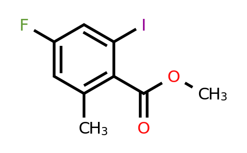 877151-07-0 | Methyl 4-fluoro-2-iodo-6-methylbenzoate