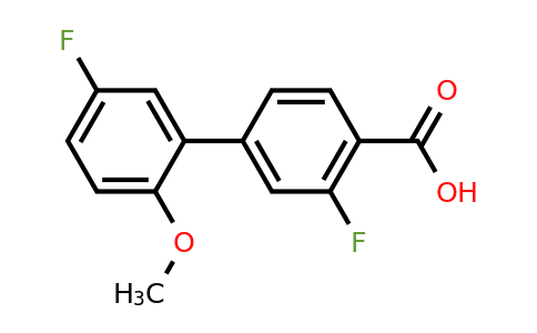 877383-80-7 | 2-Fluoro-4-(5-fluoro-2-methoxyphenyl)benzoic acid