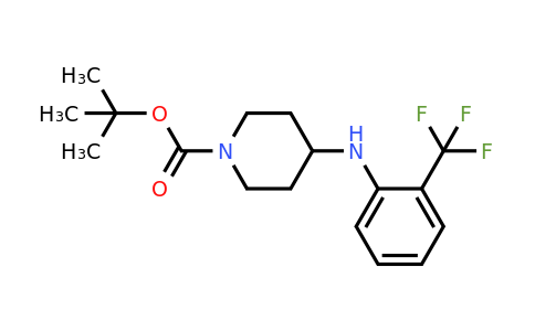 881391-34-0 | tert-Butyl 4-((2-(trifluoromethyl)phenyl)amino)piperidine-1-carboxylate