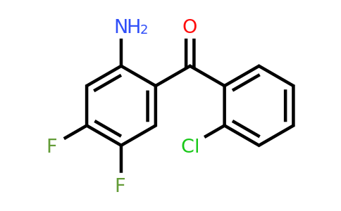 882531-51-3 | (2-Amino-4,5-difluorophenyl)(2-chlorophenyl)methanone