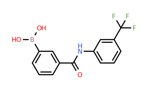 882678-73-1 | (3-((3-(trifluoromethyl)phenyl)carbamoyl)phenyl)boronic acid