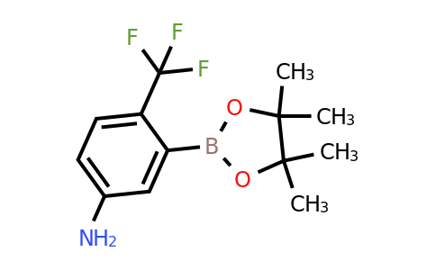 882679-08-5 | 3-(Tetramethyl-1,3,2-dioxaborolan-2-yl)-4-(trifluoromethyl)aniline