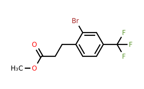 882689-39-6 | Methyl 3-(2'-bromo-4'-(trifluoromethyl)phenyl)propionate