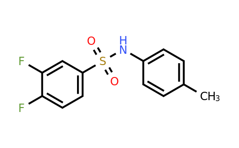 884619-41-4 | 3,4-Difluoro-N-(4-methylphenyl)benzenesulfonamide