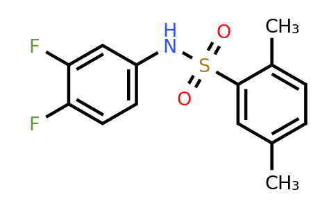 884628-94-8 | N-(3,4-Difluorophenyl)-2,5-dimethylbenzenesulfonamide